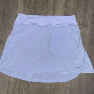 Pastel Blue Mid-Rise Skirt Extra Long